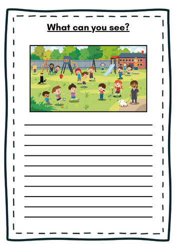 What Can You See? – Picture Prompt Resource for EYFS/KS1