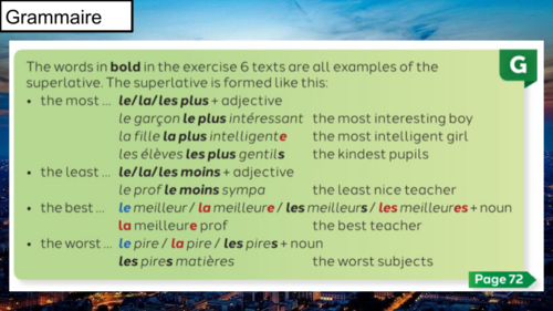 As-tu fait des progrés?