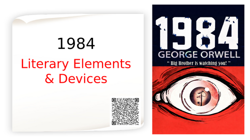 1984 Literary Elements PPT | George Orwell