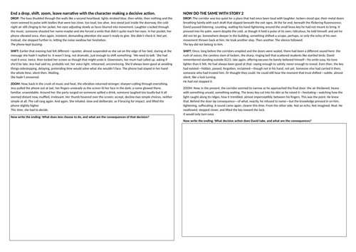 Ending Paper 1 Question 5 with a decisive action