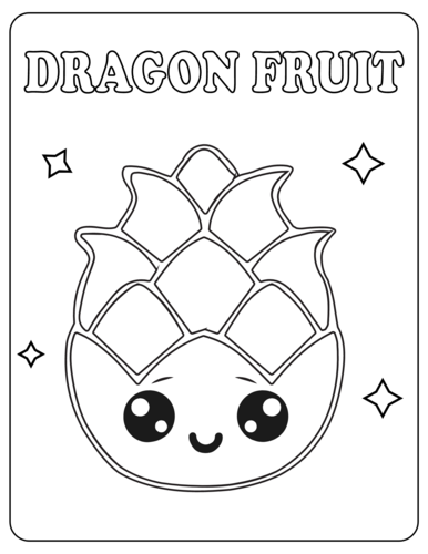 Fruits Name Worksheets for Grade 1, 2, 3