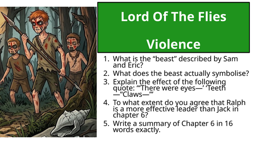 Lord Of The Flies - Chapter 7 Violence