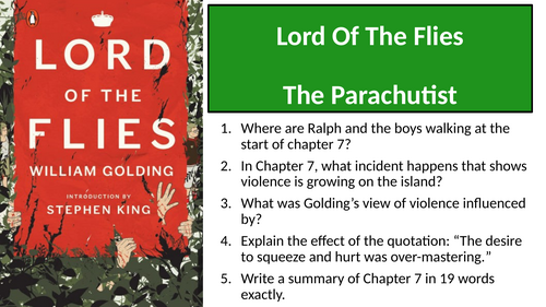 Lord Of The Flies - Chapter 7 Fear