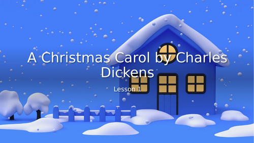 A Christmas Carol 9 whirlwind lessons  Dickens