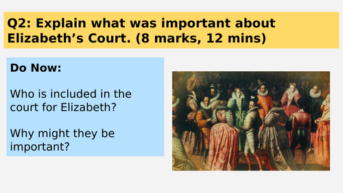 Elizabeth Lesson 11–12 – Importance Question (Q2) + Feedback