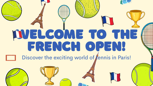 French Open Assembly | KS1 & KS2 | Tennis, Sport, Paris and Global Events