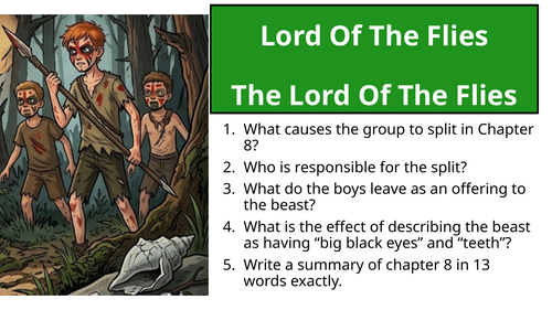 Lord Of The Flies - Chapter 8 The Lord Of The Flies