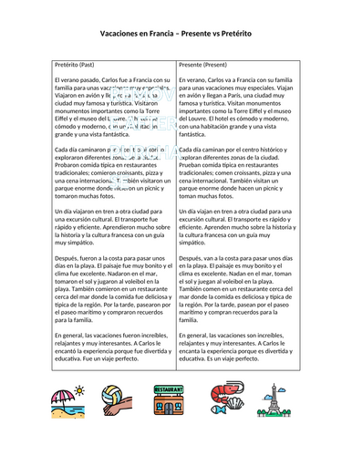 Spanish holidays parallel texts