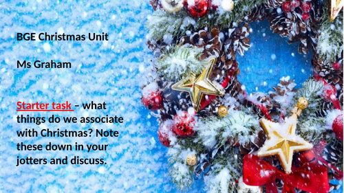 Christmas adverts study English tasks