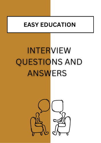 Primary Teaching Interview Question Answer Examplesd