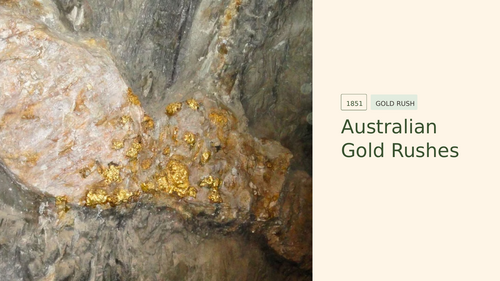 Australian Gold Rush Slideshow Presentation