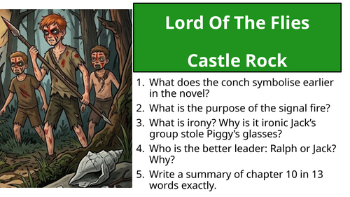 Lord Of The Flies - Chapter 11 Piggy's Death