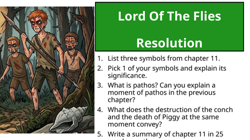 Lord Of The Flies - Chapter 12 Resolution