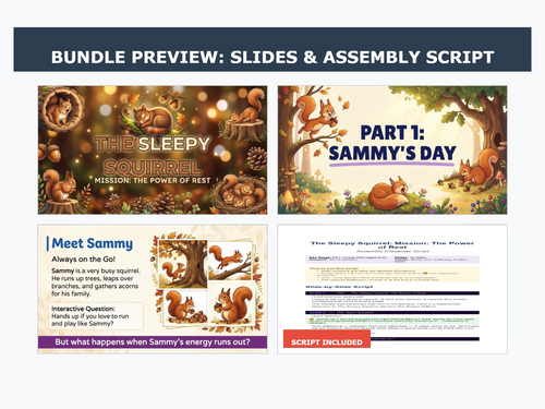 The Sleepy Squirrel: KS1 & Lower KS2 Assembly | The Power of Rest & Sleep