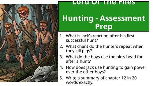Creative Writing Assessment - Hunting Speech
