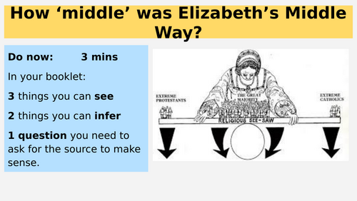 Elizabeth Lesson 16 - The Middle Way