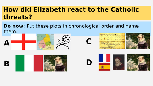 Elizabeth Lesson 22 - Anti-Catholic Laws
