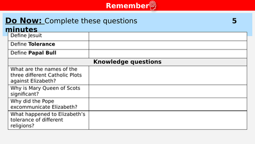 Elizabeth Lesson 23 & 24 - Q3 and feedback