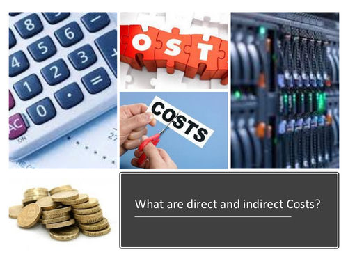 Direct and indirect Costs Level 2 (TLM)