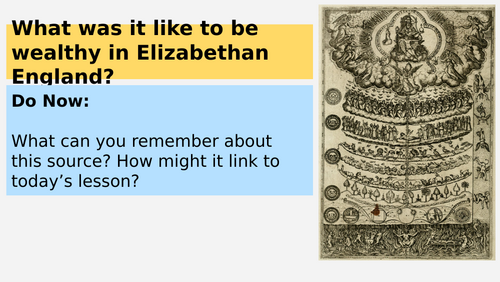 Elizabeth Lesson 28 - The Rich