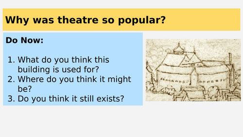 Elizabeth Lesson 31 - Theatre