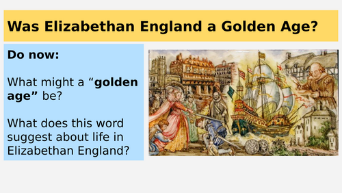 Elizabeth Lesson 32 - Golden Age