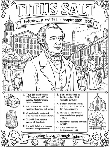Sir Titus Salt Poster