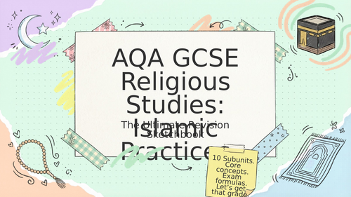 AQA GCSE Religious Studies Islamic practices revision