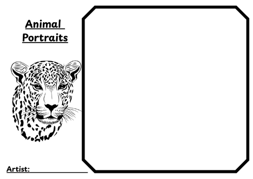 Animal Portraits - Black and White