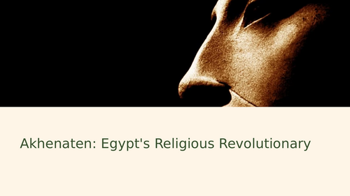 Pharaoh Akhenaten Slideshow Presentation