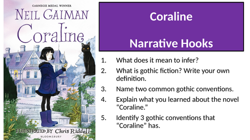 Coraline - Chapter 1 Narrative Hooks