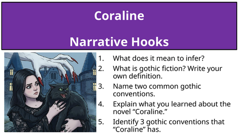 Coraline - Chapter 1 Narrative Hooks