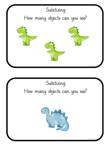 Dinosaur Subitising