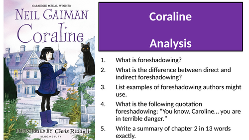 Coraline - Chapter 3 Analysis