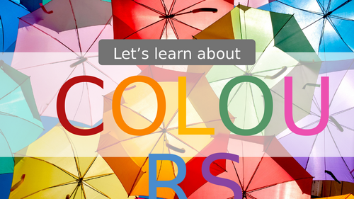 KS1 Colours Worksheet Pack | Matching, Writing and Colour Recognition