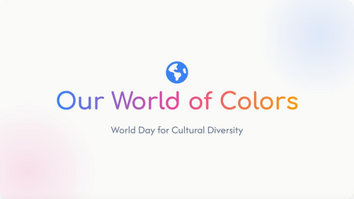 World Day for Cultural Diversity Assembly | Global Jigsaw | Inclusion & Community