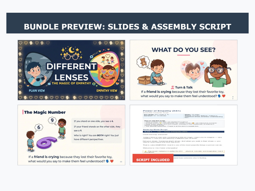 Power of Empathy | KS1 Assembly & PSHE Resource | Walking in Someone Else's Shoes