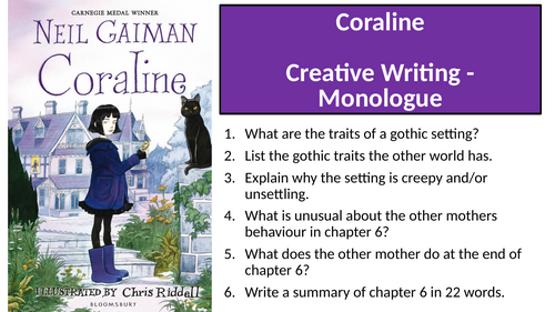 Coraline - Creative Writing Monologue