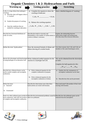 Organic 1&2 Revision Qs