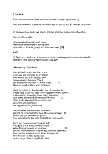 OCR_GCSE_Eng_Lit_p2_new poem_Thirteen