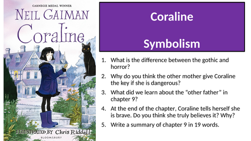 Coraline - Chapter 10 Symbolism
