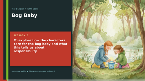 Bog Baby | Year 1 English Unit | 15 Complete Lessons + Resources + Marking Scheme