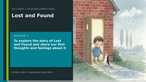 Lost and Found | Year 1 English Unit | 15 Complete Lessons + Resources + Marking Scheme