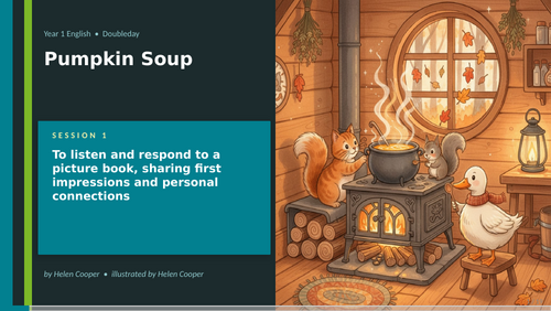 Pumpkin Soup | Year 1 English Unit | 15 Complete Lessons + Resources + Marking Scheme