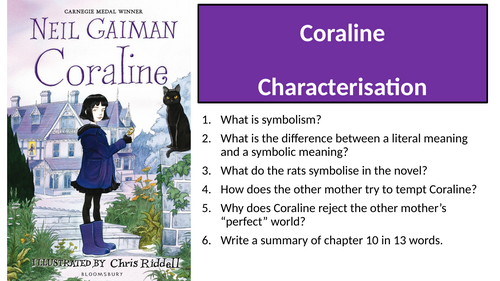 Coraline - Chapter 11 Characterisation