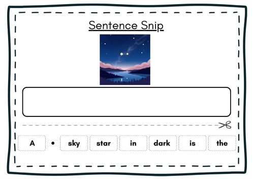 Space Sentence Snip