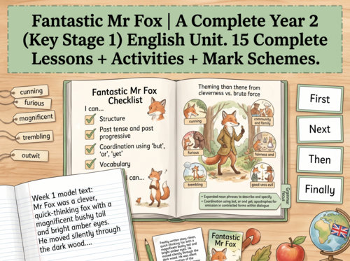 The Jabberwocky | Year 2 English Unit | 15 Complete Lessons + Resources + Marking Scheme