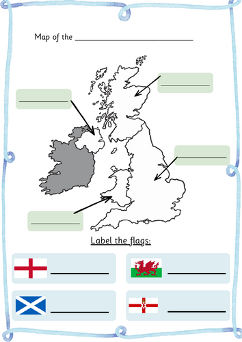 UK Map Labelling