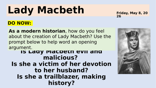 Macbeth Revision: Year 11 Kingship Focus