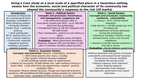 AQA A LEVEL GEOGRAPHY PAPER 1 2026 ESSAY PLANS PREDICTIONS